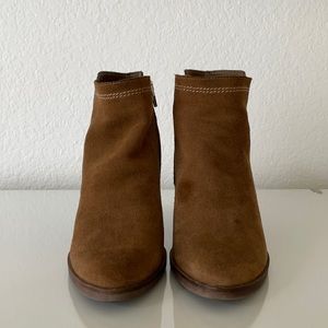 Dolce Vita Brown Suede Booties